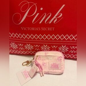 VS Pink x LoveShackFancy Zip Cardcase